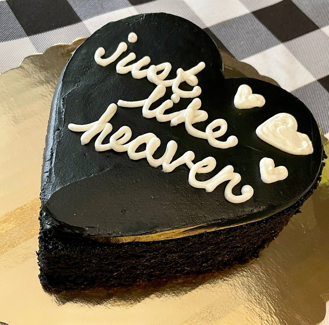 The Cure Inspired Mini Heart Cake--LIMITED!!