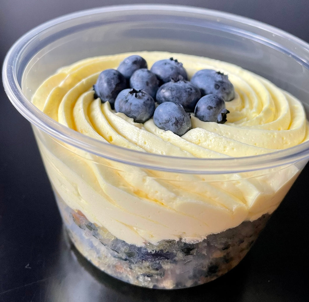 Single Lemon Blueberry Cup-Cake